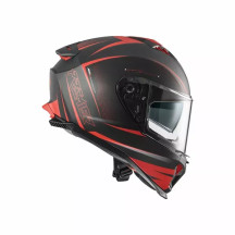 Casco Typhoon FR — Talla M, negro mate, integral